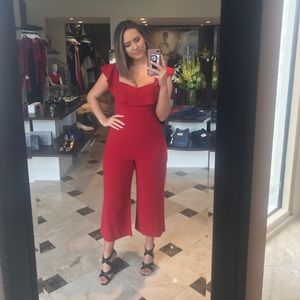 Beautiful red jumpsuit